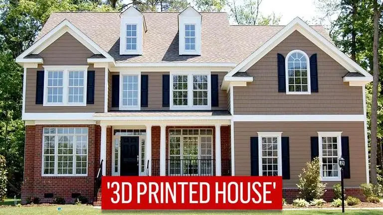 3D printed house constructed by SQ4D available for sale in the US 3D