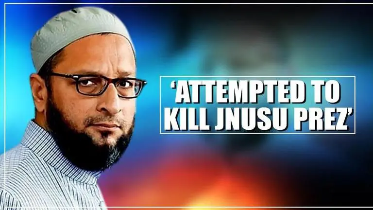 Owaisi slams FIR filed by Delhi Police against "girl who had 18-19 stitches on her head' JNU