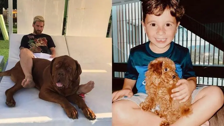 Lionel Messi and wife welcome latest member of their family, a rare toy poodle named Abu Lionel Messi