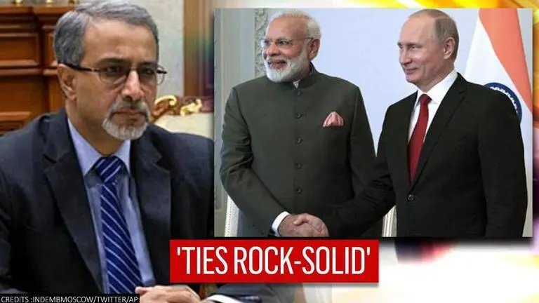 'Russia-India ties are rock solid,' says envoy Varma ahead of Shringla's visit to Moscow Venkatesh Varma