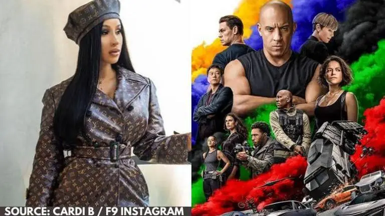 Cardi B shares details about her character in 'Fast and Furious 9' in BTS clip Cardi B