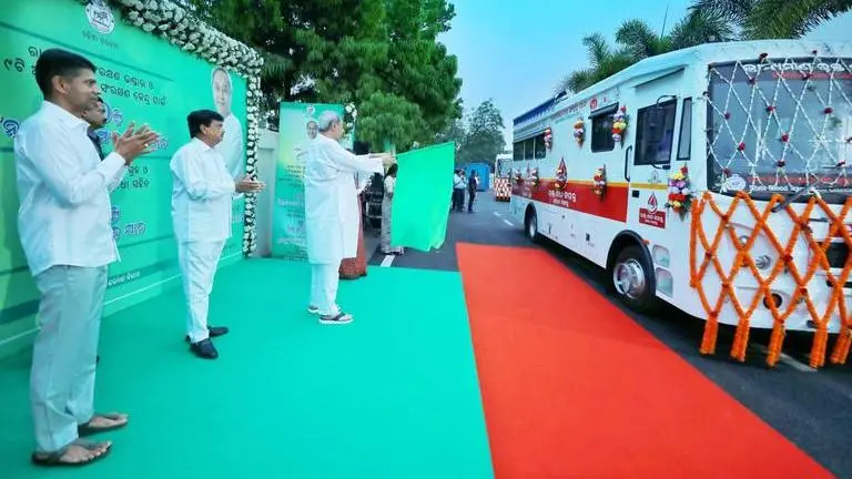 Odisha CM Patnaik flags off blood collection, vaccine vans for remote areas Odisha