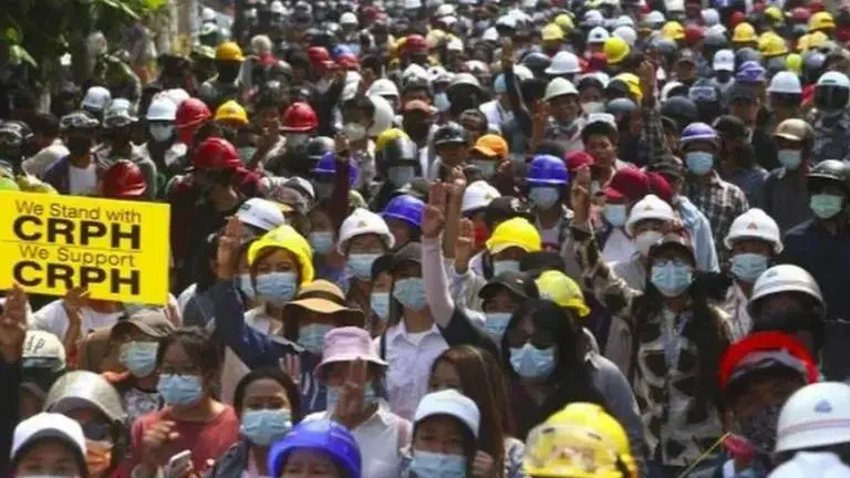 UNSC condemns Myanmar military's use of violence against anti-coup protesters Myanmar