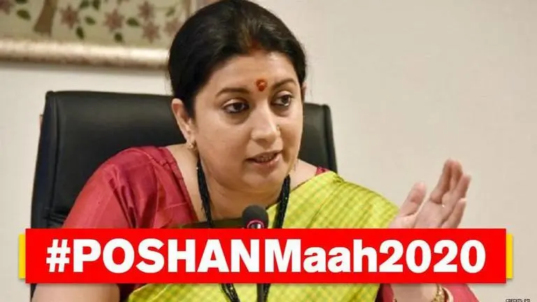 Smriti Irani to launch new guidelines to manage malnutrition under Poshan Abhiyan Smriti Irani to launch new guidelines to manage malnutrition problem under Poshan Abhiyan
