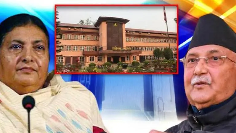 Nepal: Supreme Court issues show case notice to President & PM in House dissolution case Nepal