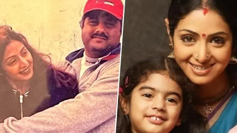 Sridevi birth anniversary: Janhvi, Khushi and Boney Kapoor remember English Vinglish actor sridevi