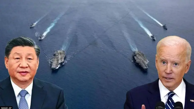 Chinese Navy conducts live fire drills in South China Sea after US warships enter region South China Sea