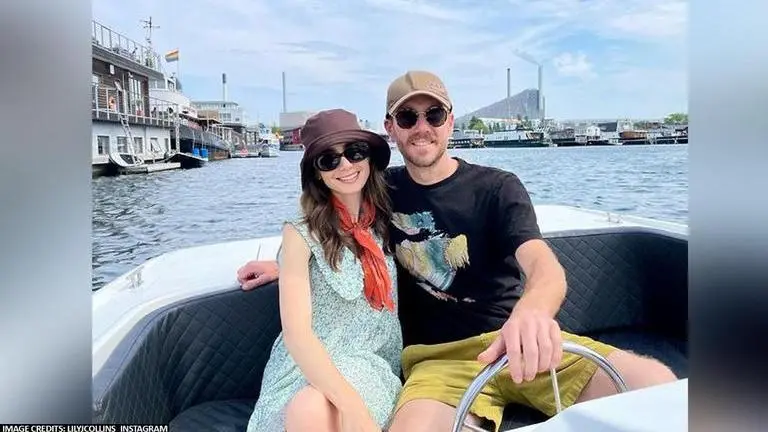 'Emily in Paris' star Lily Collins marries Charlie McDowell in intimate ceremony; see pics Lily Collins, Charlie McDowell