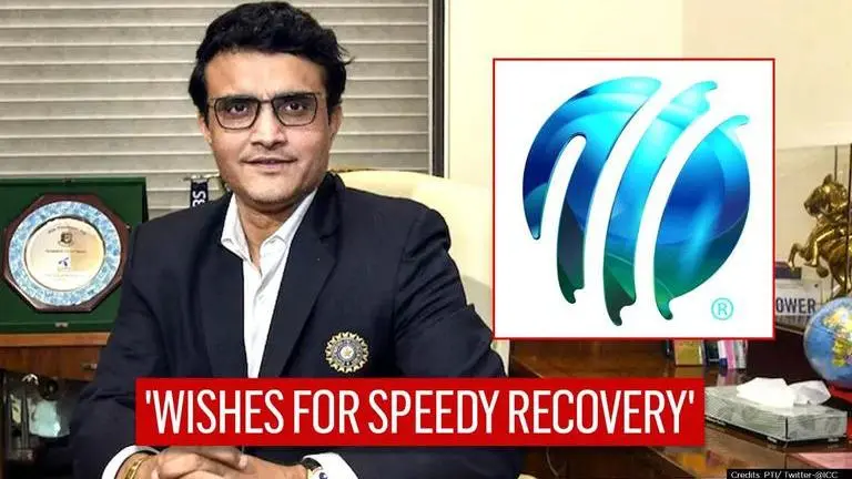 Sourav Ganguly hospitalised after mild cardiac arrest: ICC wishes BCCI Prez quick recovery Sourav Ganguly