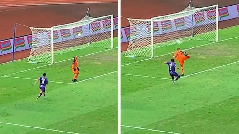 Indonesian goalkeeper's outrageous skill stuns the internet, fans say 'better than Onana' Indonesian goalkeeper's outrageous skill stuns the internet, fans say 'better than Onana'