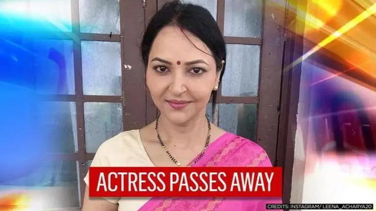 Actress Leena Acharya, known for work in 'Hichki' and TV shows, passes away