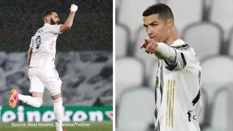 Benzema OVERTAKES Cristiano Ronaldo in this stunning Champions League stat Karim Benzema and Cristiano Ronaldo