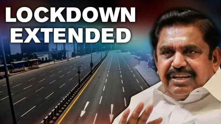 Tamil Nadu extends lockdown till July 31; total lockdown in Chennai continues till July 5 Tamil Nadu