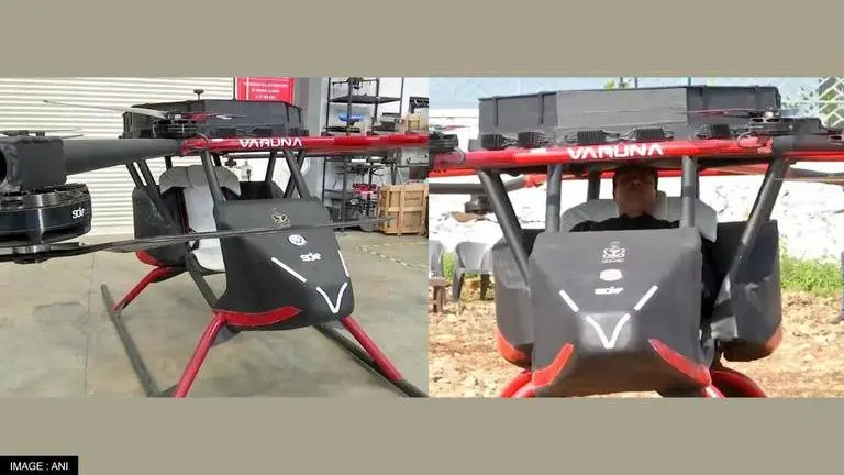India's first indigenously-build passenger drone 'Varuna' to be inducted into the Navy Varuna