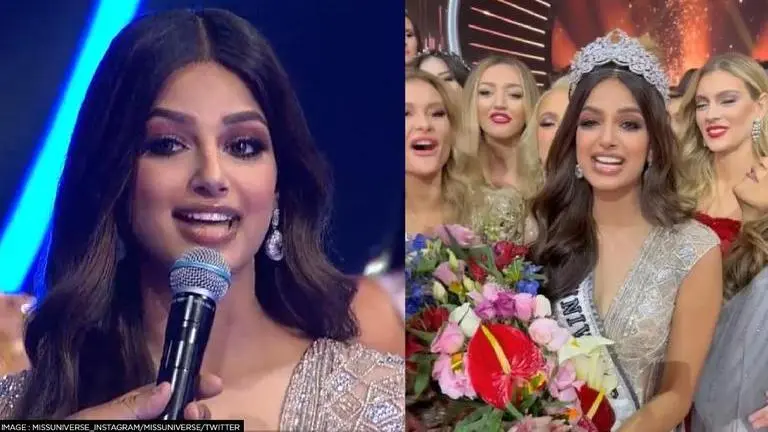 Harnaaz Sandhu wins Miss Universe 2021: Check out all her winning answers from the pageant Harnaz Sandhu, Miss Universe 2021, Harnaz Sandhu crowned Miss Universe, South Africa, Israel