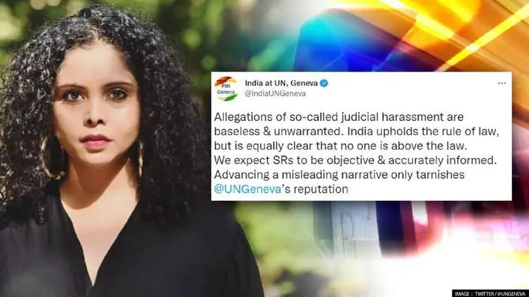 India strongly rebuts UN claiming judicial harassment of Rana Ayyub; calls it Unwarranted India