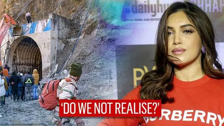 Bhumi Pednekar's concerns over rising natural calamities, says 'how much have we damaged?' Bhumi Pednekar's concerns over rising natural calamities, says 'How much have we damaged?'