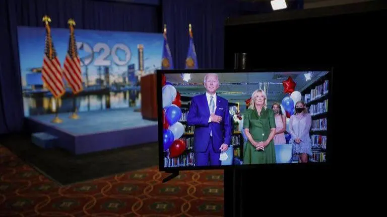 Former Democratic candidates rally for Biden votes