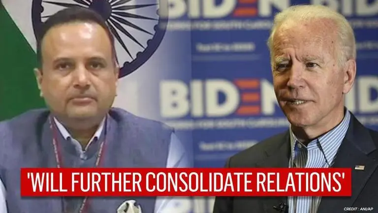 India aims to consolidate multi-faceted relations with US under Biden administration: MEA India