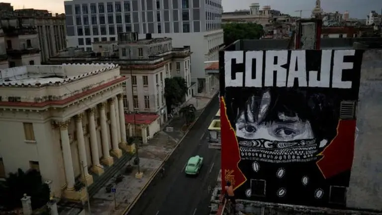 Wall graffiti in Cuba depict anguish and hope amid coronavirus pandemic Cuba