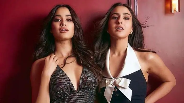 Sara Ali Khan teases a collab with Janhvi Kapoor; latter says 'It will be a blast...' Sara Ali Khan