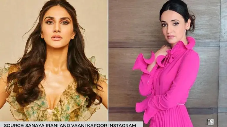 Sanaya Irani or Vaani Kapoor: Who aced the multi-coloured maxi better? Sanaya Irani