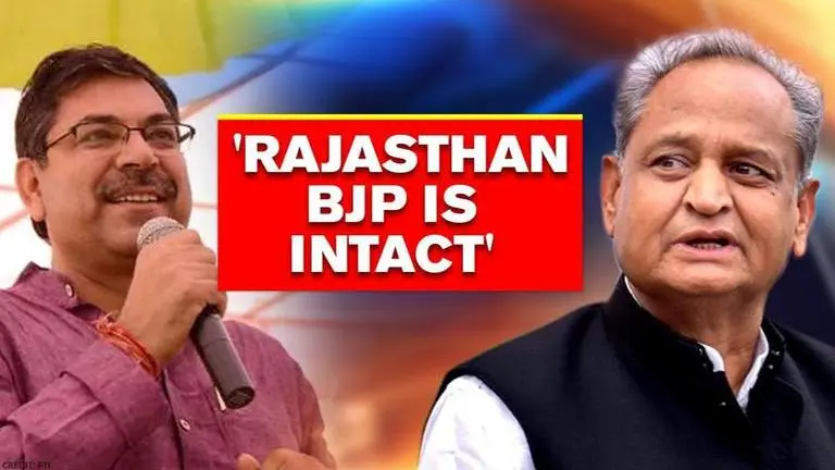 'Rajasthan BJP is intact', says Satish Poonia; accuses Congress of spreading rumours Rajasthan