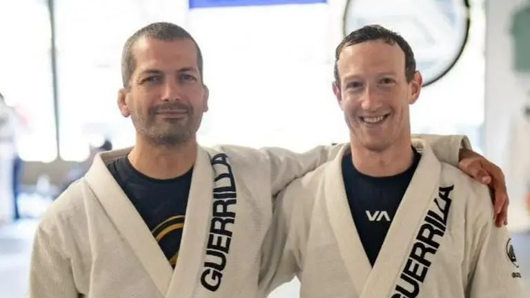 Is Elon Musk in trouble? Mark Zuckerberg awarded with blue belt in Brazilian Jiu-Jitsu Mark Zuckerberg