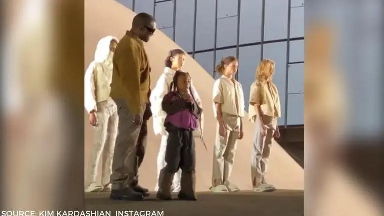 Kim Kardashian proud of daughter North West for singing at Kanye's fashion show Kim Kardashian