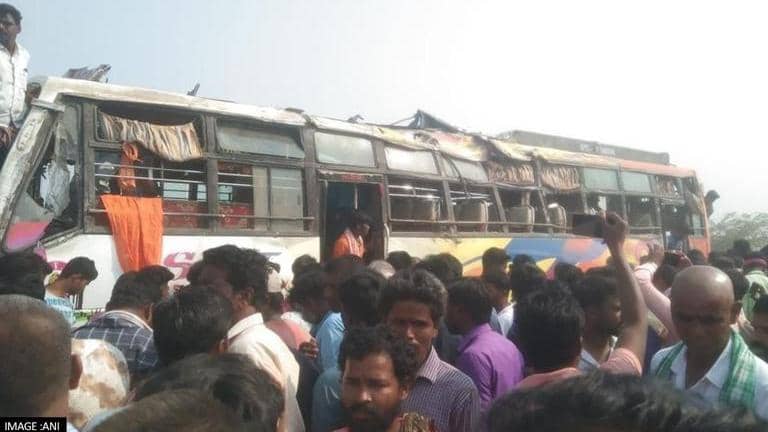 Karnataka bus accident today: 8 Killed, 20 Injured After Bus Overturns ...
