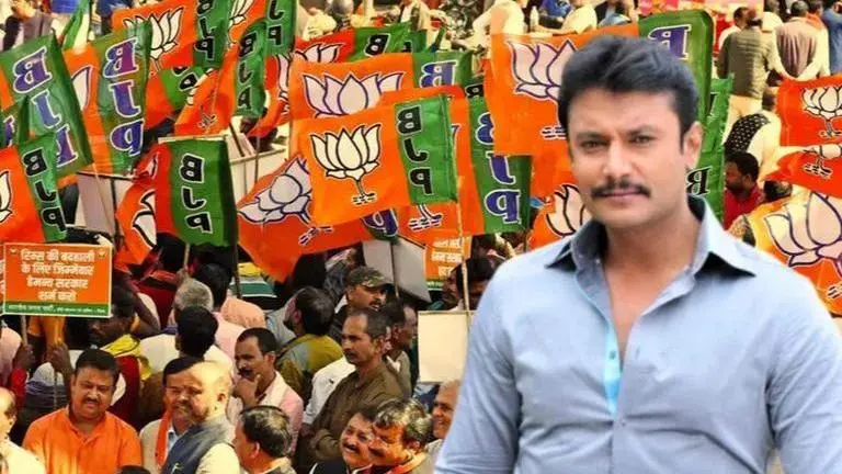 Karnataka Elections: After Sudeep, Kannada actor Darshan Thoogudeepa to campaign for BJP Darshan Thoogudeepa