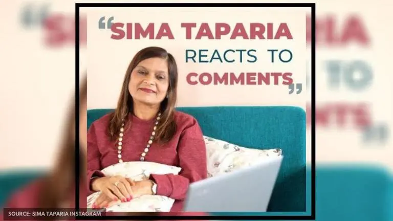 Sima Taparia of Netflix's 'Indian Matchmaking' finally reacts to fan comments; watch sima taparia
