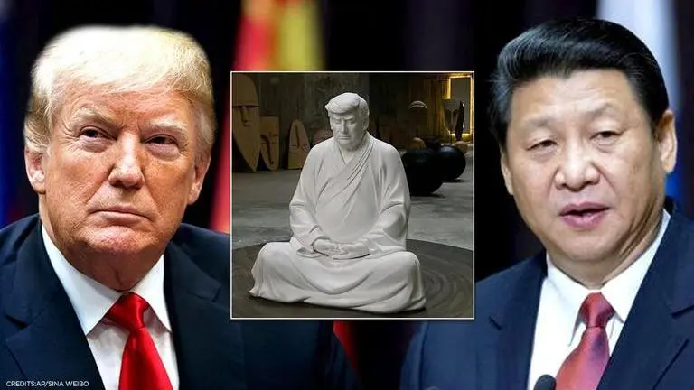 Donald Trump's 'Buddha statues' trending on China's e-commerce site, selling for Rs 44000 Donald Trump