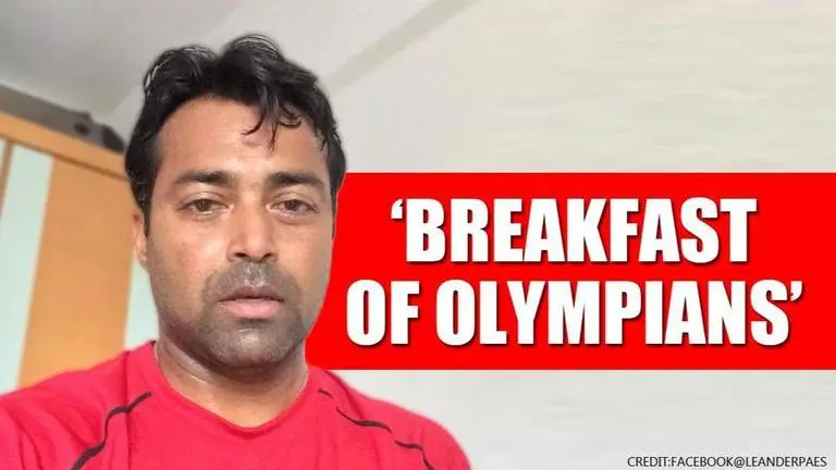 Leander Paes shares unique breakfast for 'Olympians' leaving netizens drooling Leander Paes