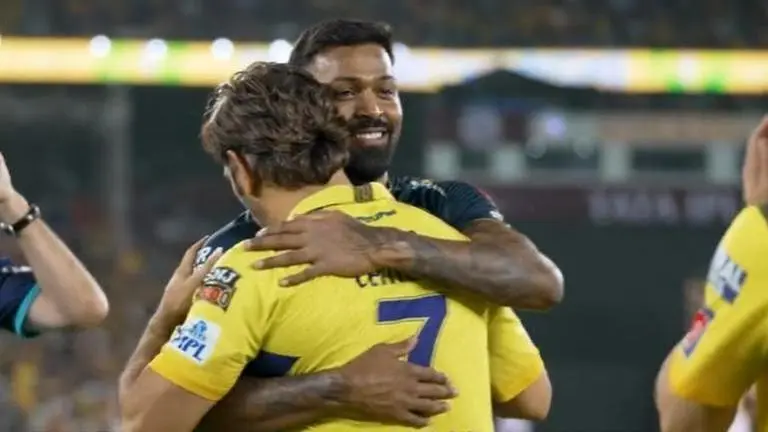 'If I had to lose, don't mind losing to him': Pandya on MS Dhoni after IPL 2023 title loss Hardik Pandya, MS Dhoni, IPL 2023