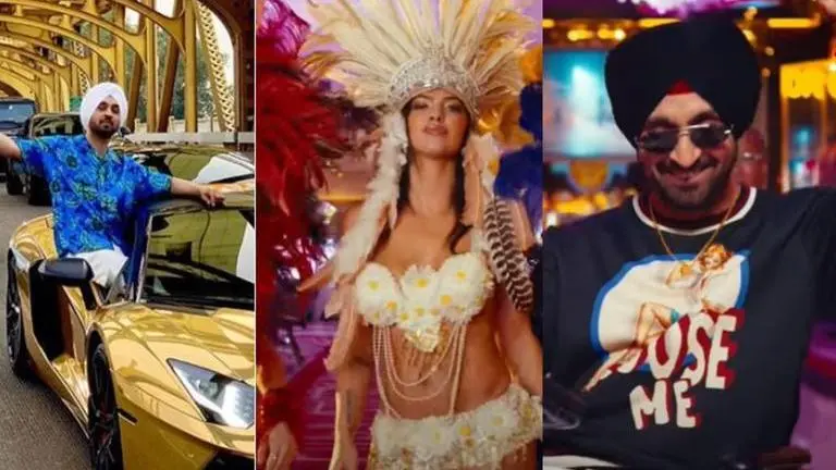 'Born to Shine' MV features Diljit Dosanjh in luxury cars & casino until 'Bebe' arrives born to shine