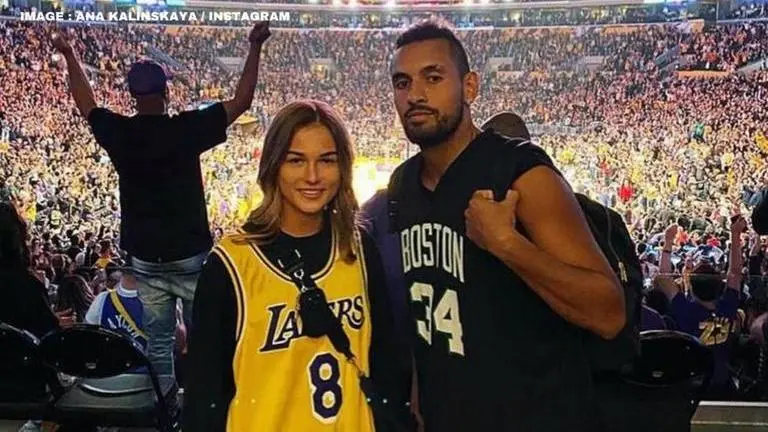 Nick Kyrgios sparks dating rumours after attending NBA game with Anna Kalinskaya Nick Kyrgios
