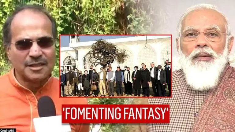 'Why does govt need certificate from abroad?': Congress flays J&K visit of foreign envoys Adhir Chowdhury