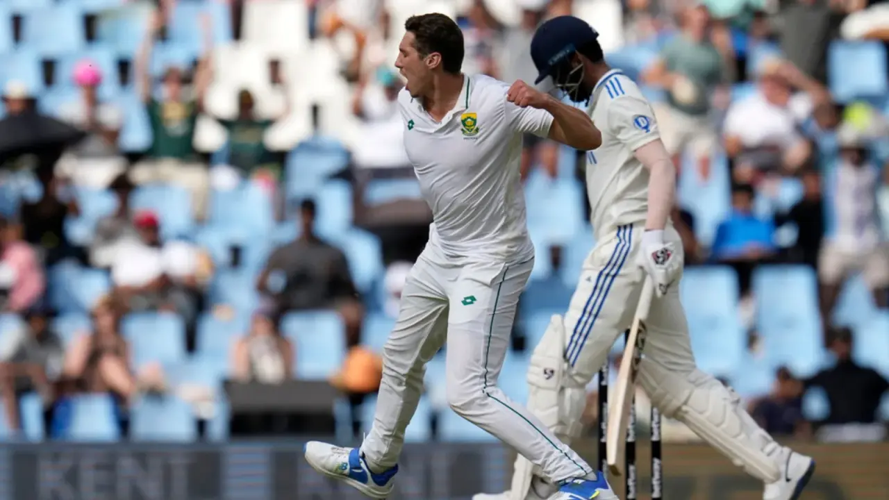 Nandre Burger was the peak of the bowlers as his four wicket haul rattled the Indian batting lineup