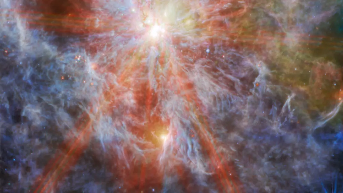 James Webb Space Telescope Captures a 'Nearby' Star Factory | See Breathtaking Picture This image from the Webb telescope shows N79 Star cluster