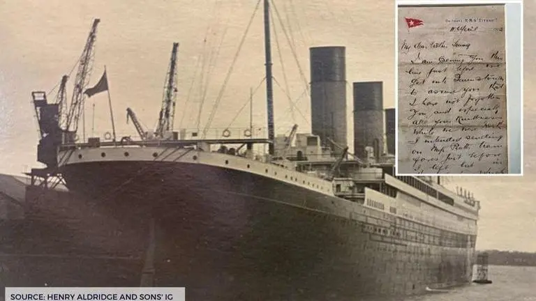Titanic hero pastor's letter to be auctioned off for $38,000 Titanic