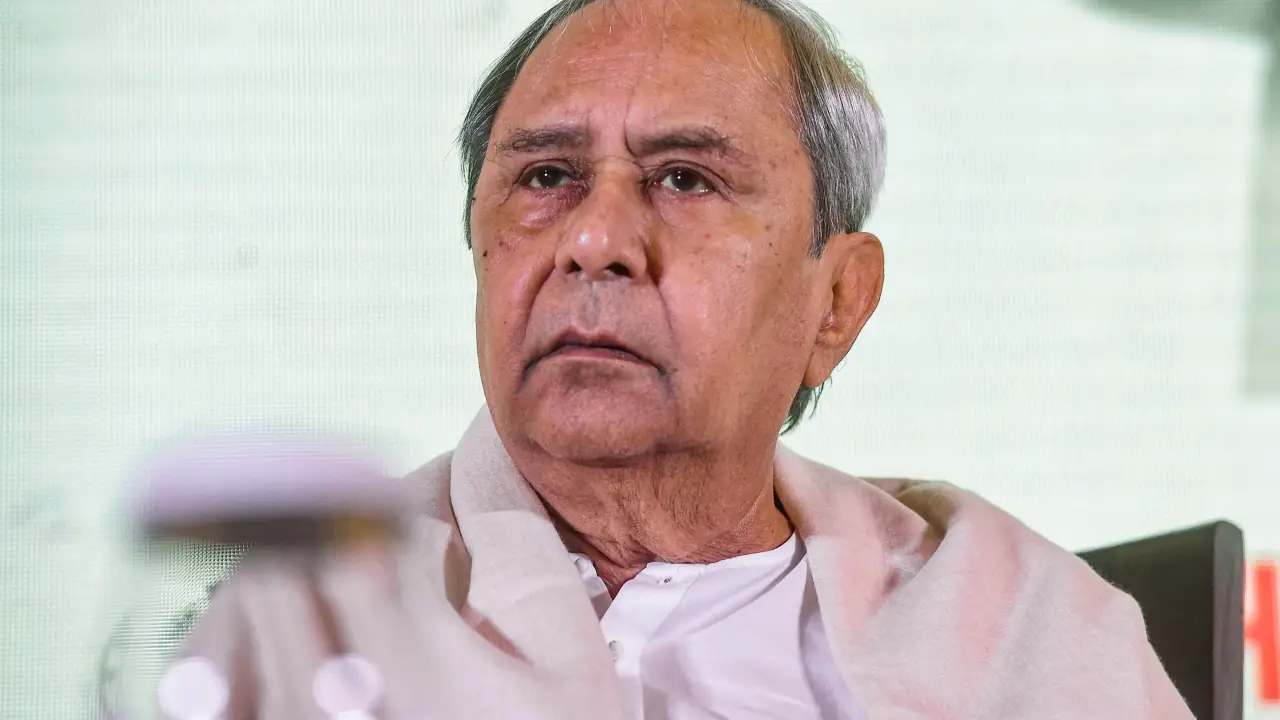 ODISHA CM NAVEEN PATNAIK.