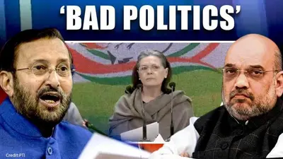 Javadekar condemns Sonia's demand; clarifies HM 'holding meetings, directing Police' Prakash Javadekar