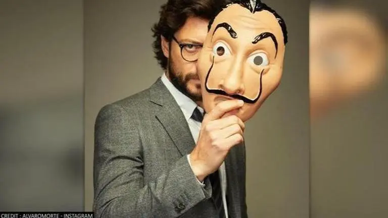 'The Professor' Alvaro Morte shares excited group picture as 'Money Heist' drops online The Professor