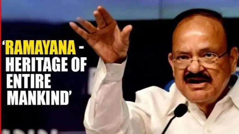 Venkaiah Naidu on Hindu mythology: Ramayana heritage of entire mankind Venkaiah Naidu