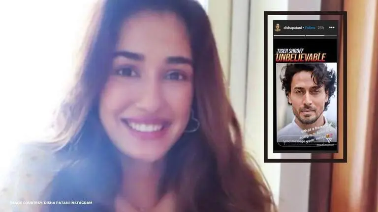 Disha Patani loves Tiger's new single 'Unbelievable', says 'What a beautiful song' Disha Patani