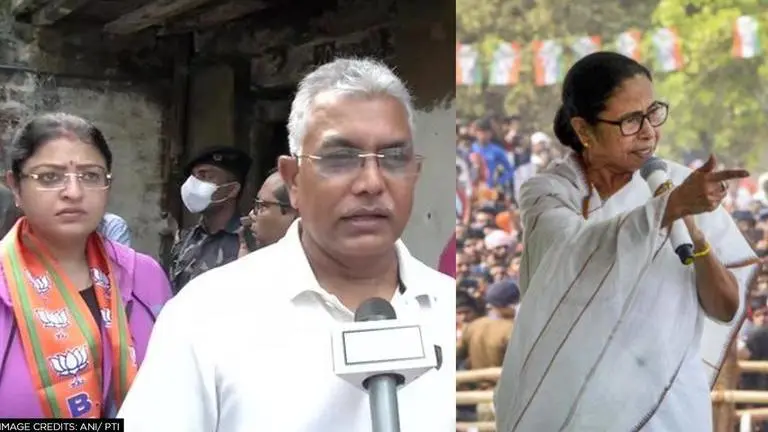 Bhabanipur bypolls: BJP upbeat about Tibrewal's chances; reminds Mamata of Nandigram loss Dilip Ghosh, Mamata