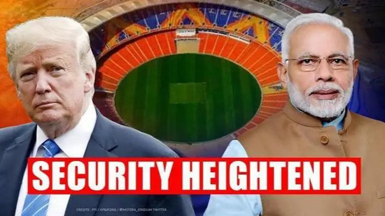 Security across Ahmedabad heightened for President Trump's maiden visit on Feb 24 Ahmedabad