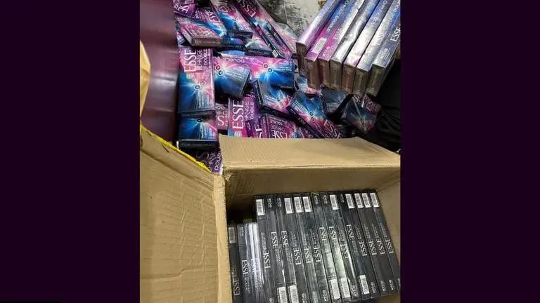 Cigarettes worth Rs 30L about to get shipped to London seized by Mumbai customs officials Mumbai airport cigarettes seized