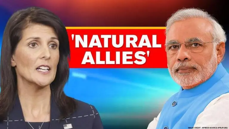 Nikki Haley calls India America's 'real friend', hails Trump for Indo-Pacific strategy Nikki Haley